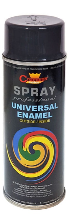 Farba Champion Szarobrązowy Uniwersalna Aerozol RAL8019 400 ml.jpg