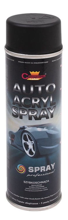 Auto Acryl Champion Czarny Mat Lakier Akrylowy 500 ml.jpg