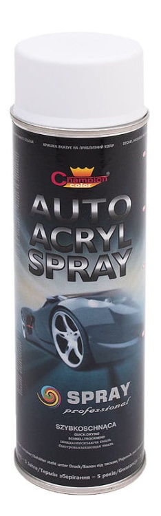 Auto Acryl Champion Biały Mat Lakier Akrylowy 500 ml.jpg