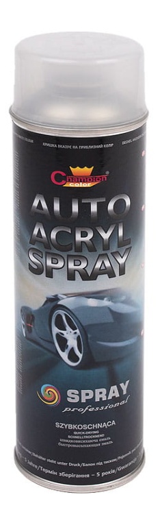 Auto Acryl Champion Bezbarwny Lakier Akrylowy 500 ml.jpg