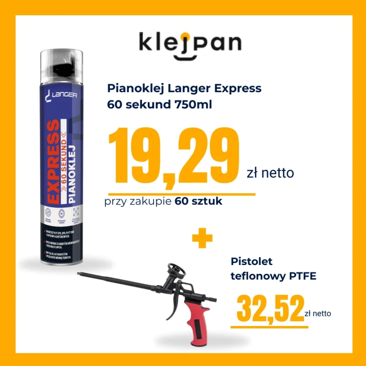 60x Langer Express 60 sekund i pistolet teflon.webp