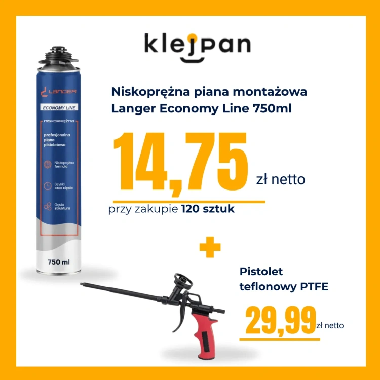 120x Langer Economy Line i pistolet teflon.webp