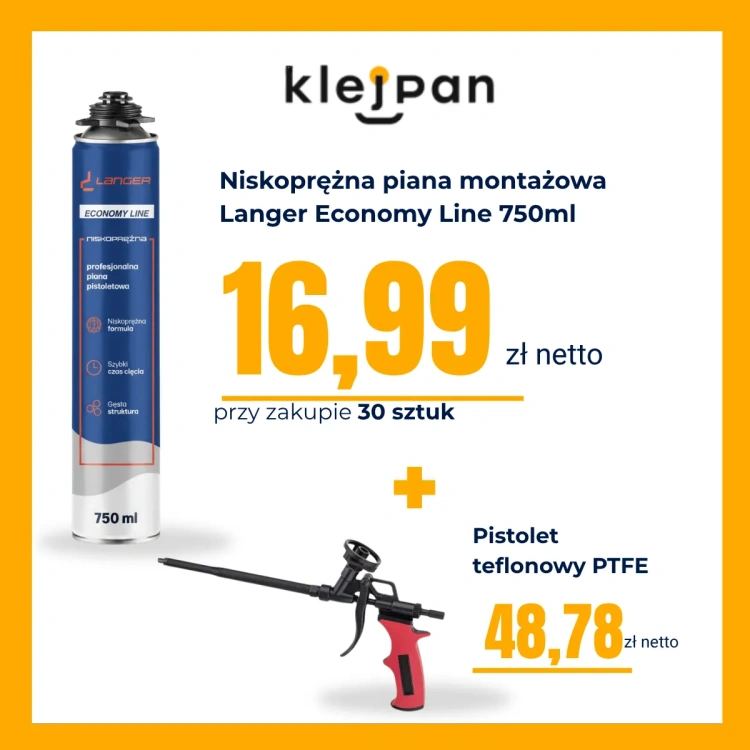 Zestaw 30x Economy Line 16,99 i pistolet teflonowy.webp
